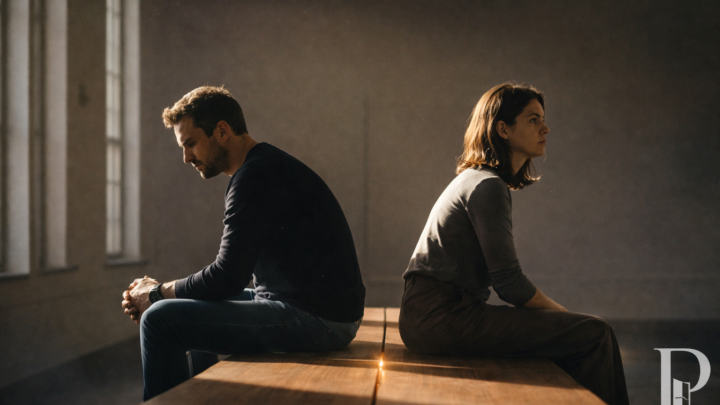 Soglia visiva per L'amicizia tra uomo e donna esiste davvero?, costruita per accompagnare il racconto in Casa Creativa