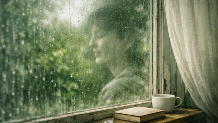 Una presenza senza volto, memoria che affiora solo come luce, come traccia. Cose che restano senza fare rumore.