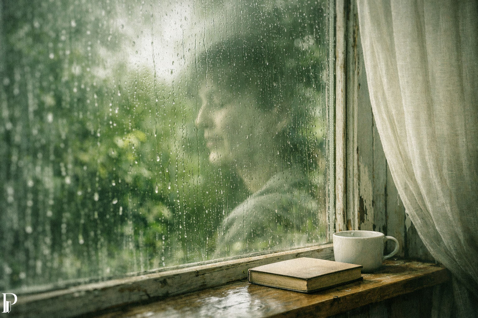 Una presenza senza volto, memoria che affiora solo come luce, come traccia. Cose che restano senza fare rumore.