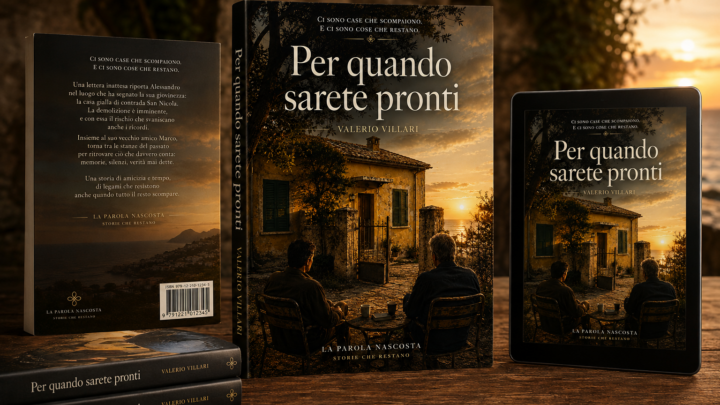 Immagine di copertina di “Per quando sarete pronti”, romanzo breve sulla memoria e l’amicizia